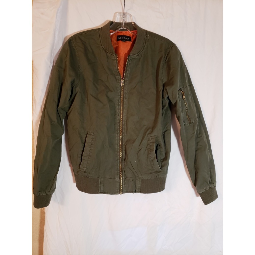 Women's New Look Green Long Sleeve Jacket Size S